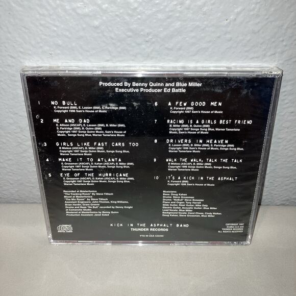 Cd Sealed New Nwt Rolling Thunder Band Kick In The Asphalt Country Rock Various - Picture 2 of 2